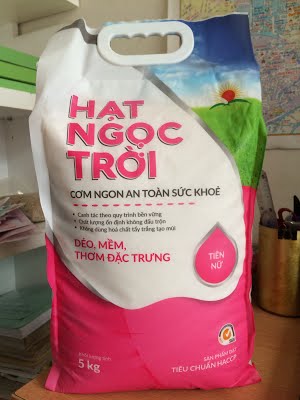 gạo hạt ngọc trời tiên nữ